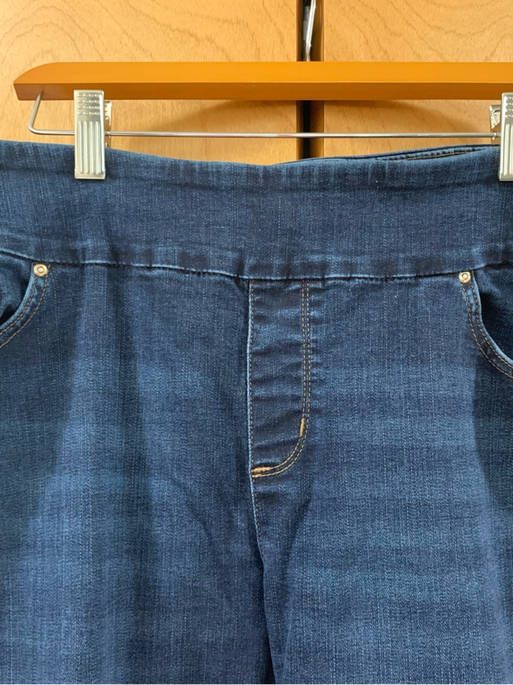 Lee Dark Blue Denim Slim Leg Petite Jeans